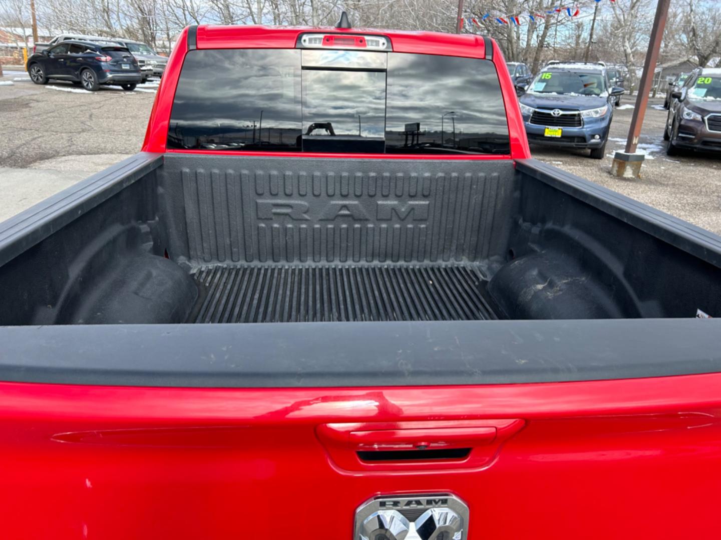 2021 RED Ram 1500 Big Horn (1C6SRFFT2MN) with an V8, 5.7L engine, Automatic transmission, located at 3030 CY Ave, Casper, WY, 82604, (307) 265-3830, 42.827816, -106.357483 - Photo#4